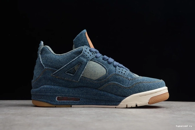 Jordan Nike 4 Levi's Denim Air AO2571-401 x 0710